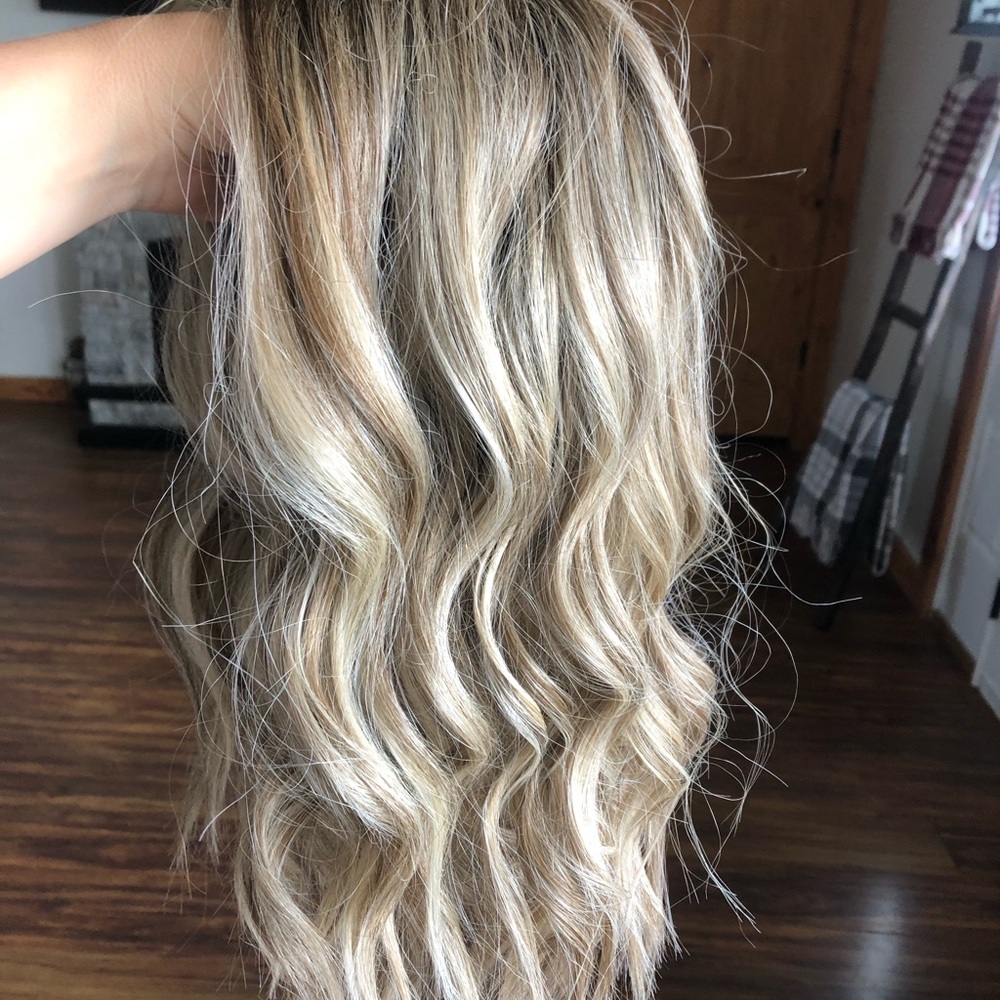 Belle Tress wig in color Root Beer Blonde New still has tag.